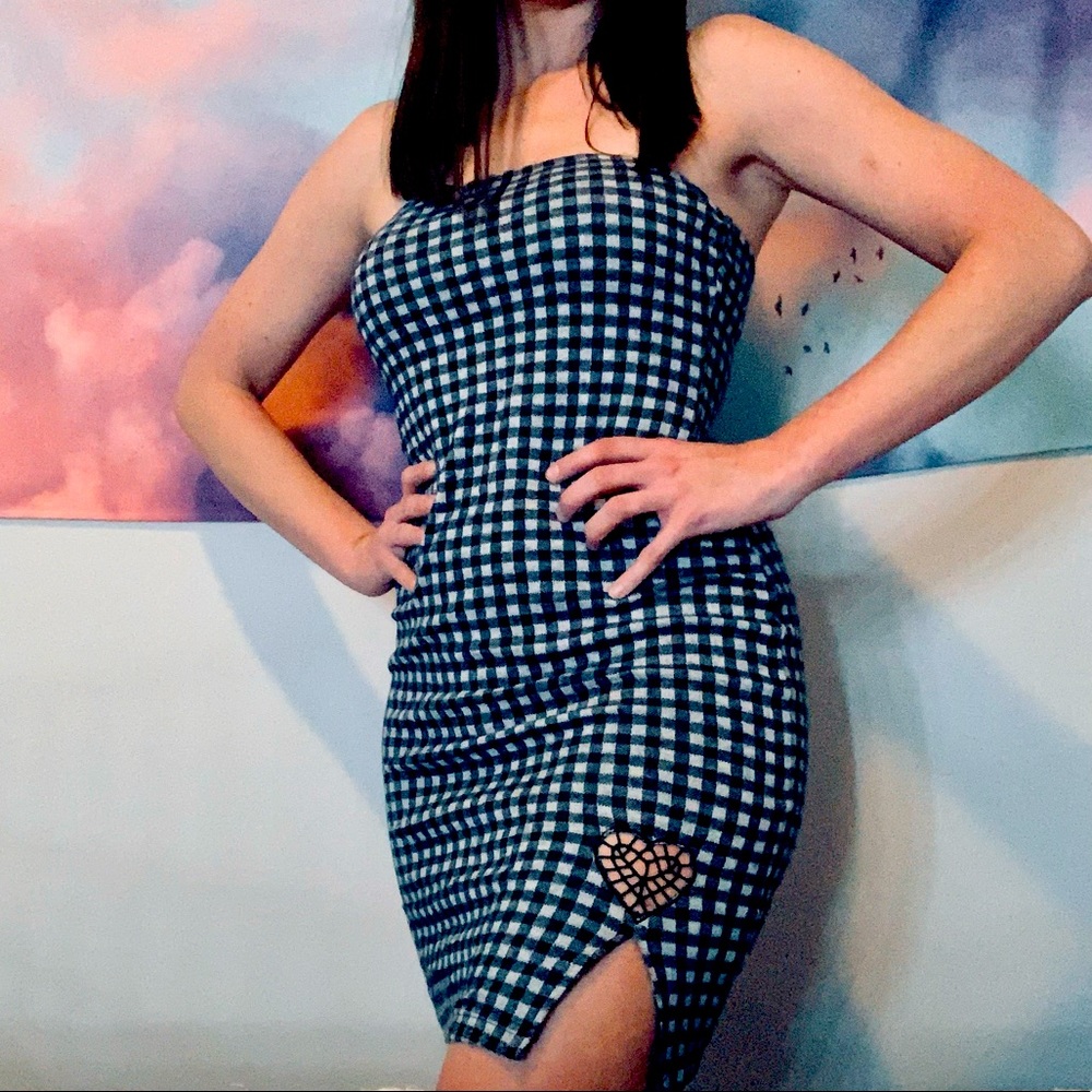 Dolls Kill | Gingham Mini Dress